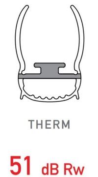 УПЛОТНИТЕЛЬ АКУСТИЧЕСКИЙ ПЛЮС 830 мм