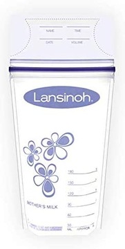 Пакеты для хранения продуктов Lansinoh, Заморозка, 50 шт.