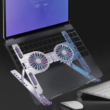 2x охлаждающая подставка для ноутбука 7, регулируемая