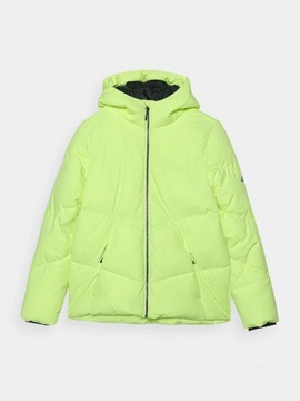 ДЕТСКАЯ ЗИМНЯЯ КУРТКА С КАПЮШОНОМ ДЛЯ ДЕВОЧЕК 4F AW23F293