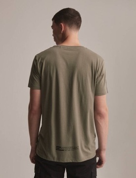 Koszulka T-Shirt Diverse DAKAR - DKR PATCH Khaki