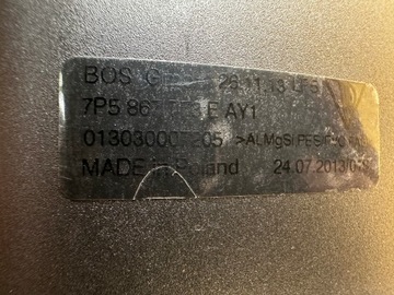 PORSCHE CAYENNE 10-17 ROLETA KUFRU ORIGINÁLNÍ