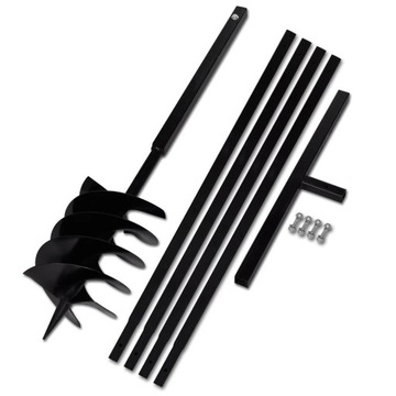 ŚWIDER DO ZIEMI GLEBY RĘCZNY DOŁOWNIK WIERTŁO 5 m 200 mm