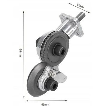 ПЕРЕХОДНИК ПЕРЕХОДНИК ДЛЯ РЕЗКИ ЛИСТОВОГО МЕТАЛЛА НА ДРЕЛЬ
