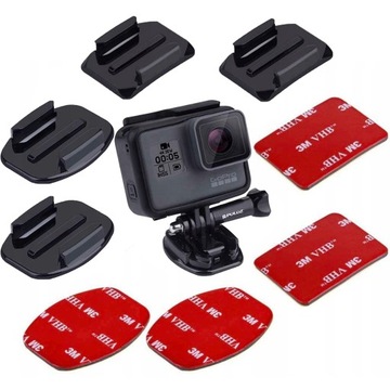 Uchwyt Mocowanie Naklejki 3M do Kasku Kamer Sportowych GoPro SJCAM EKEN DJI