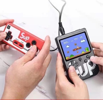 Мини-портативная ретро-консоль для SUP, 400 игр, 2 игрока