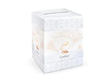 Pudełko na telegramy KOPERTY PIENIĄDZE ŚLUBNE