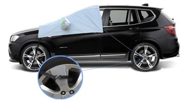 POKROWIEC MAGNETYCZNA MATA ZIMOWA NA SZYBĘ SAMOCHODU ODBLASKOWA OSŁONA DUŻA