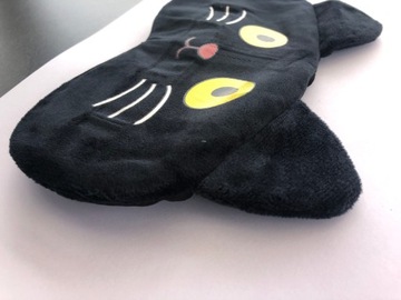 МАСКА ДЛЯ СНЯТИЯ ДЛЯ ГЛАЗ РАССЛАБЛЯЮЩАЯ КОШКА БАРХАТ ОЛДМАН НА Резинке