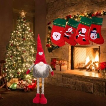 Skrzat Dwarf Christmas Telescopic Большой гноме высокий 115 см регулируется XXL