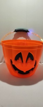 HEITMANN DECO Ведро для Хэллоуина с подсветкой для конфет и сладостей