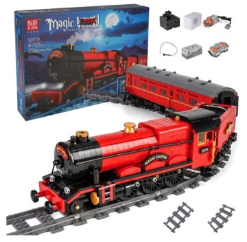 KLOCKI POCIĄG CZERWONY EKSPRES MAGIC TRAIN 12010