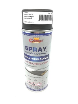 FARBA PODKŁADOWA SPRAY ANTYKOROZYJNA CZARNA