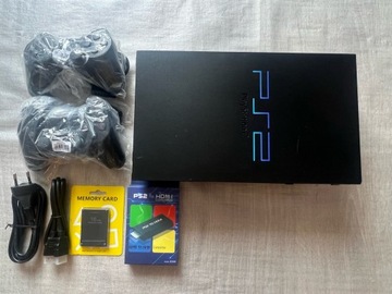 PlayStation 2 PS2 Fat Console Contiption Apecialt Adapter 2 Pads HDMI Card Pamami Card