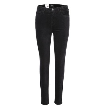 LEE SCARLETT HIGH SKINNY BLACK L626MI01 24/31