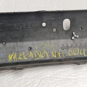 VRSTVA NA MASKA POD TABULKA REJESTRACUJNA MAZDA MX5 MX 5 FACELIFT NP32501T2