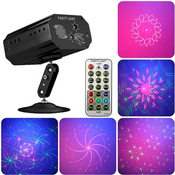 PROJEKTOR DYSKOTEKOWY KULA DISCO REFLEKTOR LED RGB