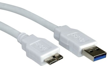 Przyłącze USB 3.0 typA wt-USB 3.0 micro wt 0.8M