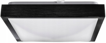 Oprawa Lampa Plafon sufitowa 2x E27 do LED czarny