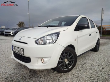 Mitsubishi Space Star Hatchback 5d 1.0 71KM 2014 Mitsubishi Space Star GWARANCJA Oryg. przebieg. Zarejestrowany w PL Mozliw, zdjęcie 1