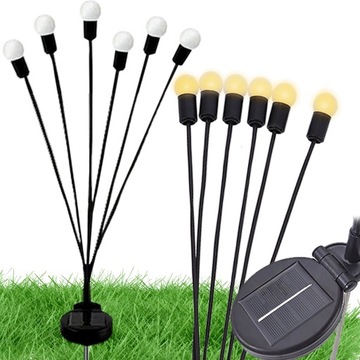LAMPA ogrodowa SOLARNA KULKI kuleczki świetliki
