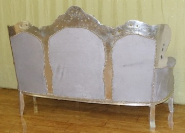 RECREATION BAROK серебристо-серый диван ДИВАН