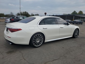 Mercedes Klasa S W223/V223 2023 Mercedes-Benz Klasa S 580 4Matic 2023 4.0l 4.0 Benzyna 496KM, zdjęcie 3