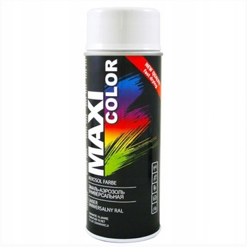 MAXI SPRAY FARBA LAKIER RAL 9010 BIAŁY POŁYSK