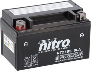 Nitro NTZ10S Akumulator motocyklowy 12V 8.6AH