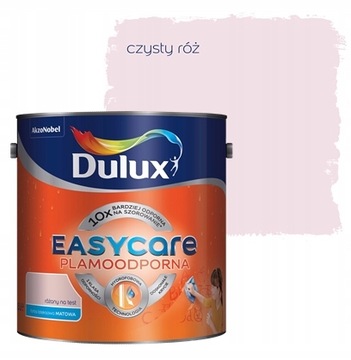 FARBA DULUX EASYCARE CZYSTY RÓŻ 5L