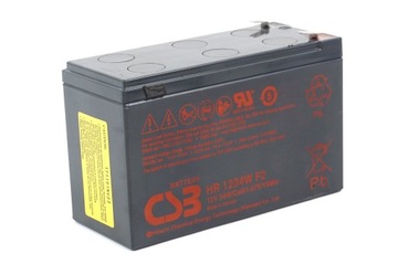 Аккумулятор CSB HR1234WF2 9Ач 12В 34Вт RBC17 VdS