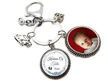Key Key Cring Gift для папы с фото -подарочным подарком на День отца