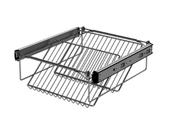 Wysuwana półka na buty W-3319 antracyt 400mm