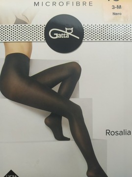 Rajstopy Gatta Rosalia 40 Nero 3-M