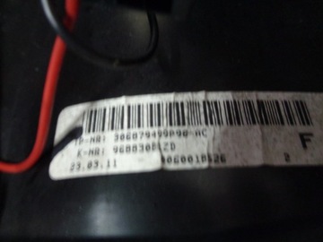 CITROEN DS3 2012 VOLANT KOLO ŘÍDÍCÍ