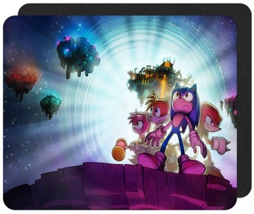 PERSONALIZWANA PODKŁADKA POD MYSZKĘ SONIC + tekst