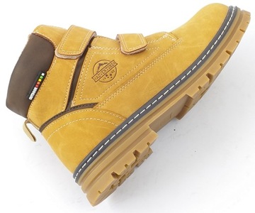 TRAPERS теплая зимняя обувь для МАЛЬЧИКОВ на липучке и молнии AMERICAN 35