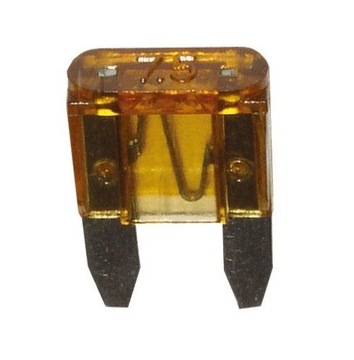 10x bezpiecznik płytkowy MINI samochodowy 11mm - 7,5A