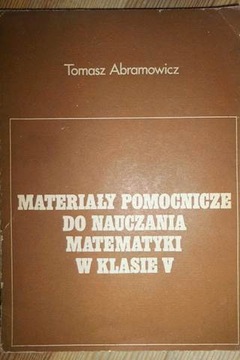 Materiały pomocnicze do - Abramowicz