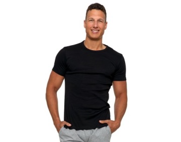 ФУТБОЛКА МУЖСКАЯ, ХЛОПОК МОРАЖ - 2XL