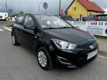 Hyundai i20 I Hatchback 5d Facelifting 1.2 DOHC 85KM 2014 Hyundai i20 KLIMATYZACJA CENTRALNY ZAMEK EL.SZYBY KOMPUTER SERWISOWANY GWA, zdjęcie 3