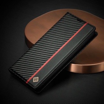 Etui Carbon Fiber Wallet do Xiaomi 13T / 13T Pro