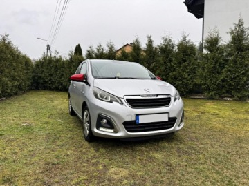 Peugeot 108 1.2 VTi 82KM 2016 Peugeot 108 1,2 PureTech 82KM 5D Klima 87.000km FV, zdjęcie 1