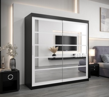 Шкаф-купе двухдверный R2 200 см.