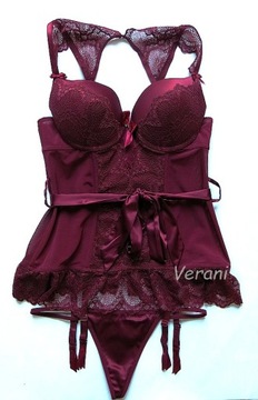 V6261 LOVEHONEY sexy komplet GORSET + STRINGI M