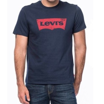 Levi's koszulka r S męska t-shirt granatowa Levis 177830199