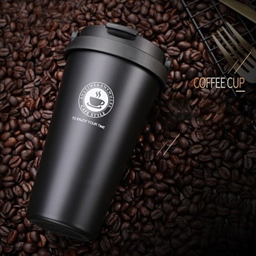 Изолированные чашки для горячего и холодного кофе, герметичная кофейная кружка