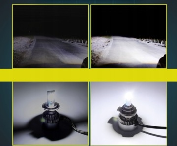 СВЕТОДИОДНЫЕ АВТОМОБИЛЬНЫЕ ЛАМПЫ XSTORM R9 HB3 HB4 160W 360° 25000LM СИЛЬНЫЙ CANBUS