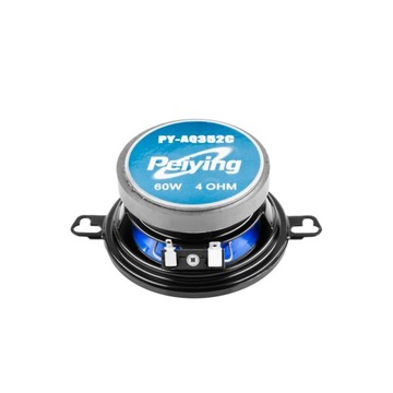 2 АВТОМОБИЛЬНЫХ КОЛОНКИ PEIYING PYAQ352C 3,5 ФУТА, 60 Вт