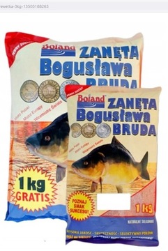 Zanęta KARP RYBA KREWETKA 3kg POPULARNA Boland Bruda ZA-PO331